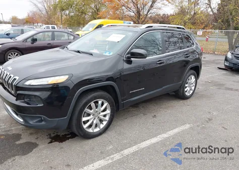 2015 Jeep Cherokee Limited from USA, damaged, VIN 1C4PJMDS9FW773750